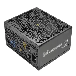 Nguồn Super Flower LEADEX VIII Platinum PRO 1200W ATX 3.1 PCIe 5.1 SF-1200F14SP(T)-WH | Fully Modular, Trắng - Bezon Buôn Ma Thuột