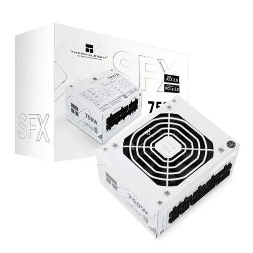 Nguồn máy tính Thermalright SFX TGFX 750W | F-Module 80 Plus gold Atx3.0 Pcie5.0, Trắng