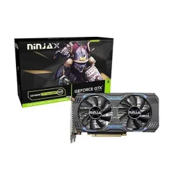 Card màn hình Ninja GeForce GTX 1660 Super 6GB GDDR6 2 Fan (NK166SF66F) | 1408SP CUDA Cores, Boost 1800MHz - Bezon Buôn Ma Thuột