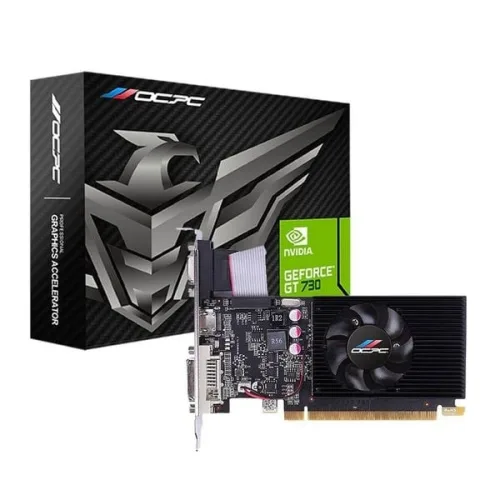 Card màn hình OCPC GeForce GT 730 | 4GB DDR3, 128-bit, Low Profile, Single Slot