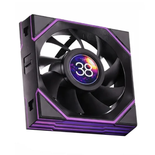 Quạt tản nhiệt PC Xigmatek Infinity Pro 6 (EN 49415) | Fan 120mm, ARGB, Gió thuận, Đen