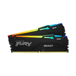 RAM PC Kingston Fury Beast 64GB DDR5 Black | (2x32GB), 5600MHz, Intel/AMD KF556C40BB2K2-64 - Bezon Buôn Ma Thuột