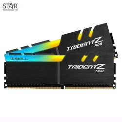 RAM PC G.SKILL Trident Z 32GB RGB DDR4 | (2x16GB), 3600MHz, Intel/AMD F4-3600C18D-32GTZR - Bezon Buôn Ma Thuột