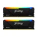 RAM PC Kingston Fury Beast 16GB RGB DDR4 | (2x8GB), 3200MHz, Intel/AMD KF432C16BB2AK2/16 - 1