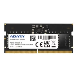 RAM Laptop ADATA 8GB DDR5 4800MHz SO-DIMM (AD5S48008G-S) | 262-Pin, On-Die ECC - Bezon Buôn Ma Thuột