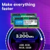 RAM Laptop Crucial 16GB DDR4 3200MHz SODIMM | (1x16GB), CL22, 1.2V (CT16G4SFRA32A) - 3