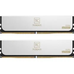 RAM PC TeamGroup Expert 32GB DDR5 White | (2x16GB), 6400MHz, Intel/AMD - Bezon Buôn Ma Thuột