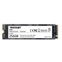 Ổ cứng SSD Patriot P300 256GB | PCIe Gen3 x4 NVMe, M.2 2280 (P300P256GM28) - Bezon Buôn Ma Thuột