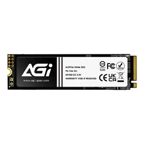 Ổ cứng SSD AGI AI198 512GB | PCIe Gen3 x4 NVMe, M.2 2280 (AGI512G83AI198)