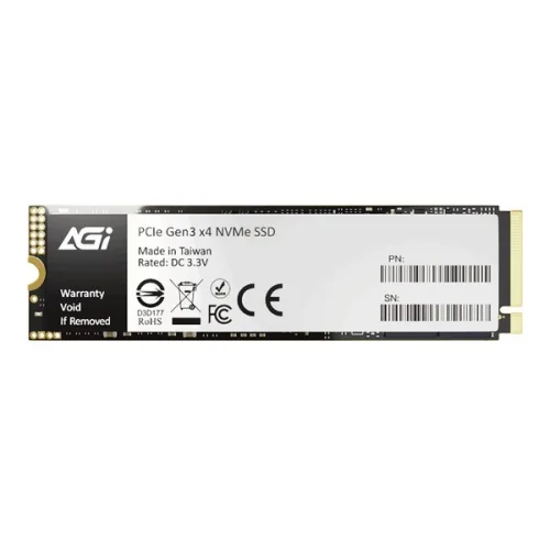 Ổ cứng SSD AGI AI198R 256GB (AGI256G80AI198R-CB) | PCIe Gen3 x4 NVMe, M.2 2280, 3D NAND