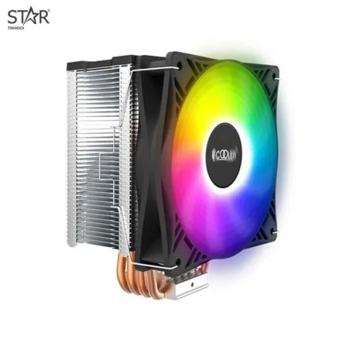 Tản nhiệt nước PCCOOLER GI-CX240 | ARGB, Đen
