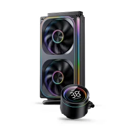 Tản nhiệt nước Jonsbo TH-240 | ARGB Display, Đen - Bezon Buôn Ma Thuột