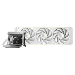 Tản nhiệt nước TRYX HOLO 360 ARGB (L-H360A-DM3M-G0W) | LCD 640×480, 280W, Trắng - Bezon Buôn Ma Thuột