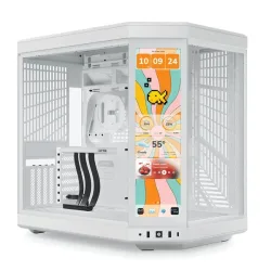 Thùng máy Case Hyte Revolt 3 - Trắng | Mini ITX, nguồn SFX (CS-HYTE-REVOLT3-W) - Bezon Buôn Ma Thuột