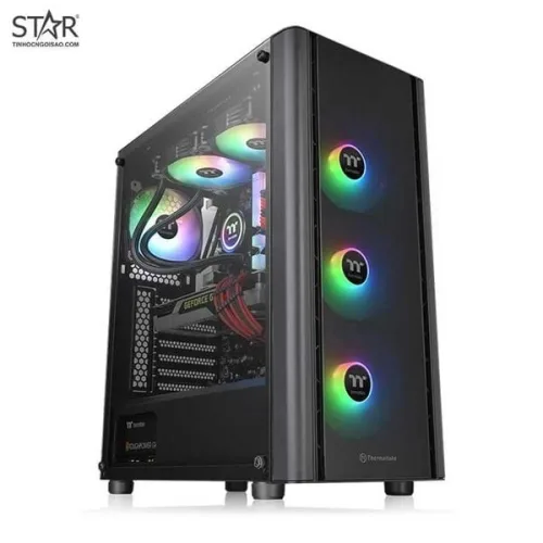 Thùng máy Case Thermaltake View 290 TG ARGB | Đen, sẵn 3 fan ARGB (CA-11G-00M1WN-00)