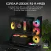 Thùng máy Corsair 2800X RS-R ARGB | Kèm 3 Fan RS-R ARGB, Kính cường lực, Đen (CC-9011347-WW) - 1
