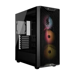 Thùng máy Corsair 3200D RS ARGB Mid-Tower (Sẵn 3 Fan ARGB) (CC-9011344-WW) | ATX, Kính cường lực, Đen - Bezon Buôn Ma Thuột