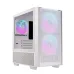 Thùng máy EINAREX PM150 RGB M-ATX | Kèm 3 Fan ARGB, Kính cường lực, Trắng - 1