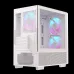 Thùng máy EINAREX PM150 RGB M-ATX | Kèm 3 Fan ARGB, Kính cường lực, Trắng - 5