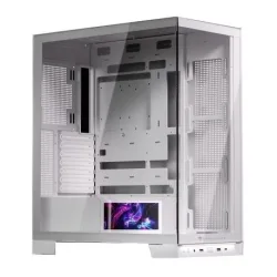 Thùng máy Jungle Leopard AX-8 LCD (Không kèm Fan) | Mid Tower, ATX/M-ATX/ITX, ARGB, Trắng - Bezon Buôn Ma Thuột