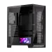 Thùng máy Leopard AX-8 LCD (Không kèm Fan) | Mid Tower, ATX/M-ATX/ITX, ARGB, Kính cường lực, Đen - 1