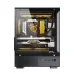 Thùng máy MIK H3 Hồ Cá | M-ATX/ITX, Kính cường lực, Đen - 2