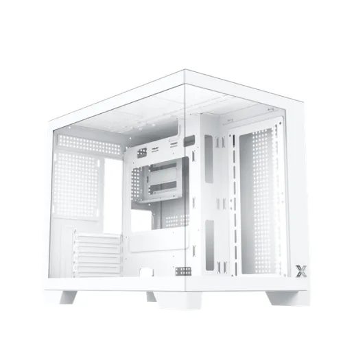 Thùng máy Xigmatek Xigmatek Aqua ML (EN90045) ATX (Chưa Kèm Fan) | M-ATX/Mini-ITX, Kính cường lực, Trắng