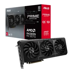 Card màn hình AMD Radeon RX 9070 XT ASUS RX 9070 Prime OC | 16GB GDDR6, 5384 SP, 650W - Bezon Buôn Ma Thuột