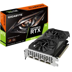 Card màn hình NVIDIA GeForce RTX 3050 Gigabyte WindForce OC | 6GB GDDR6, 2304 CUDA, 300W - Bezon Buôn Ma Thuột