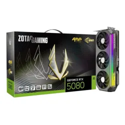 Card màn hình NVIDIA GeForce RTX 5080 ZOTAC AMP Extreme INFINITY | 16GB GDDR7, 10752 CUDA, 850W - Bezon Buôn Ma Thuột