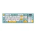 Bàn Phím Giả Cơ Không Dây VSP VK05 Plus| 3 Mode, Min-White-Yellow (KM04-VK05PL0164) - 1