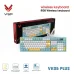 Bàn Phím Giả Cơ Không Dây VSP VK05 Plus| 3 Mode, Min-White-Yellow (KM04-VK05PL0164) - 3