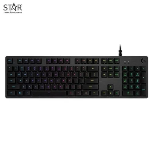 Bàn phím cơ gaming Logitech G413 SE | Có dây, Fullsize, Tactile Switch, LED Trắng, Black, Vỏ nhôm