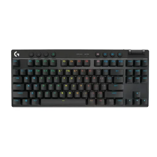 Bàn phím gaming Logitech Pro X TKL Lightspeed | Không dây, Màu Đen