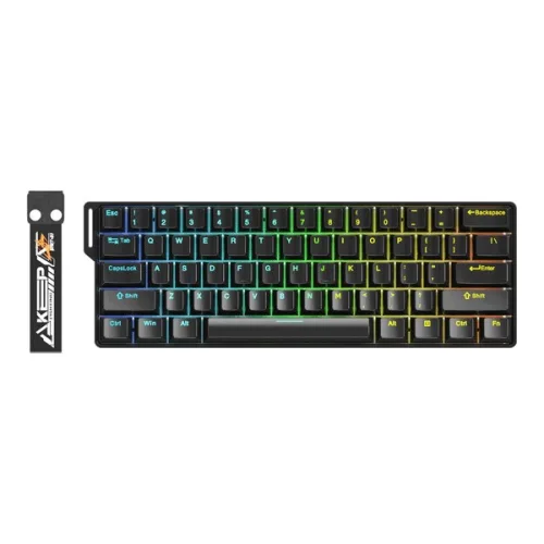 Bàn phím Gaming DareU EK60 HE | Rapid Trigger, FIRE Magnetic Switch, RGB, USB