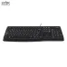 Bàn phím văn phòng Logitech K120 | Membrane, Full-size, USB, màu đen - 3