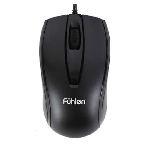 Chuột văn phòng Fuhlen L102 Black | USB có dây, 1000 DPI
