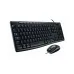 Combo phím chuột văn phòng Logitech MK200 | Có dây, Fullsize, Black - 4