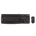 Combo phím chuột văn phòng Logitech MK120 | Có dây, Fullsize, Black - 1