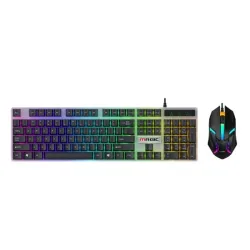 Combo Phím Chuột Gaming Magic KM-01L | Có dây, Led Rainbow, Đen - Bezon Buôn Ma Thuột