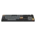 Bàn phím cơ gaming Dareu EK106 Pro | 3 Mode, Fullsize, Linear Switch, RGB, Black/Golden, Hot swap - 1