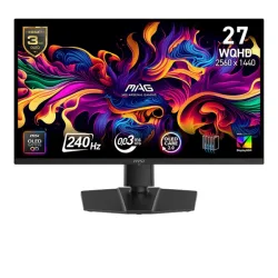 Màn hình Gaming MSI MAG 273QP QD-OLED X24 | 27 inch, 2K/QHD, 240Hz, Oled - Bezon Buôn Ma Thuột