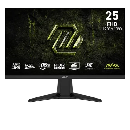 Màn hình Gaming MSI MAG 255F X24 | 25 inch, Full HD, Rapid IPS, 240Hz, HDR Ready