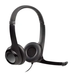 Tai nghe Logitech H390 | Có dây, On-ear, Đen - Bezon Buôn Ma Thuột