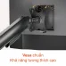 Giá treo màn hình Brateck LDT97 C012E - Đen | 17 - 32 inch - 1