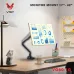 Giá treo màn hình VSP VG60-1 - Đen xám | 17 - 42 inch, chân đế RGB, nút chỉnh LED, cổng USB 3.0 & Type C - 1
