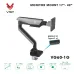 Giá treo màn hình VSP VG60-1 - Đen xám | 17 - 42 inch, chân đế RGB, nút chỉnh LED, cổng USB 3.0 & Type C - 5