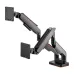 Giá treo màn hình đôi Human Motion T9 Pro II Dual - Xám | 23 - 43 inch - 2