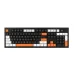 Bàn Phím Giả Cơ Có Dây VSP VK70 | Black-White-Orange (KM04-VK70000164) - 5