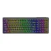 Bàn phím giả cơ gaming Vitra KL86 | Có dây, Full size, Multi LED Rainbow, Black - 4